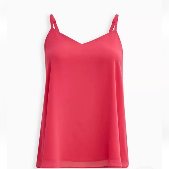 Torrid Sophie Double Layer Swing Candy Coral 2X - Picture 3 of 9